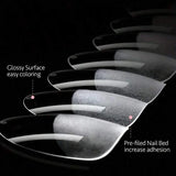 120Pcs Full Cover Nail Tips Stiletto Gel Extension Multi Style Set