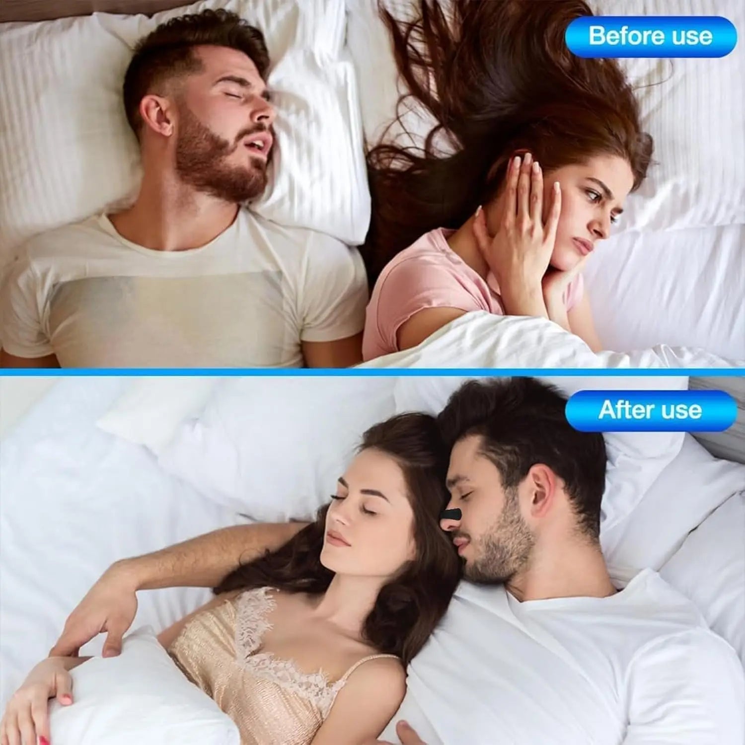 Anti Snoring Nasal Strips Breathable Medium Better Sleep Aid
