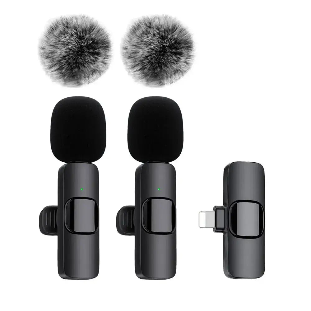 Wireless Lavalier Microphone for Mobile Video Recording and Audio Capture