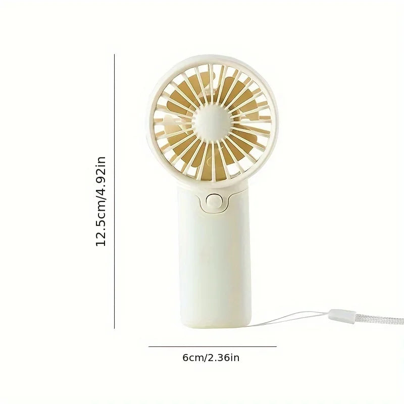 Portable Mini Fan Pocket Size Lightweight Material Student Gift Outdoor