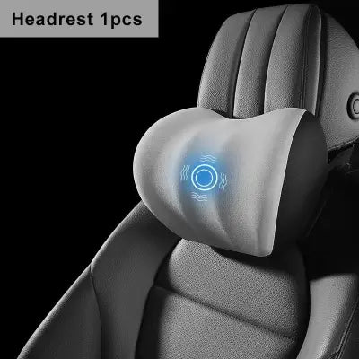 LIVIAUTOLIFE Electric Lumbar Support and Vibration Massage Neck Cushion - headrest 1