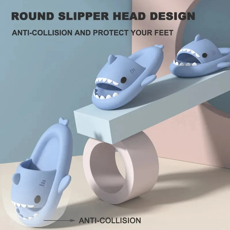 Shark EVA Material Slippers Cute Non-slip Beach Sandals