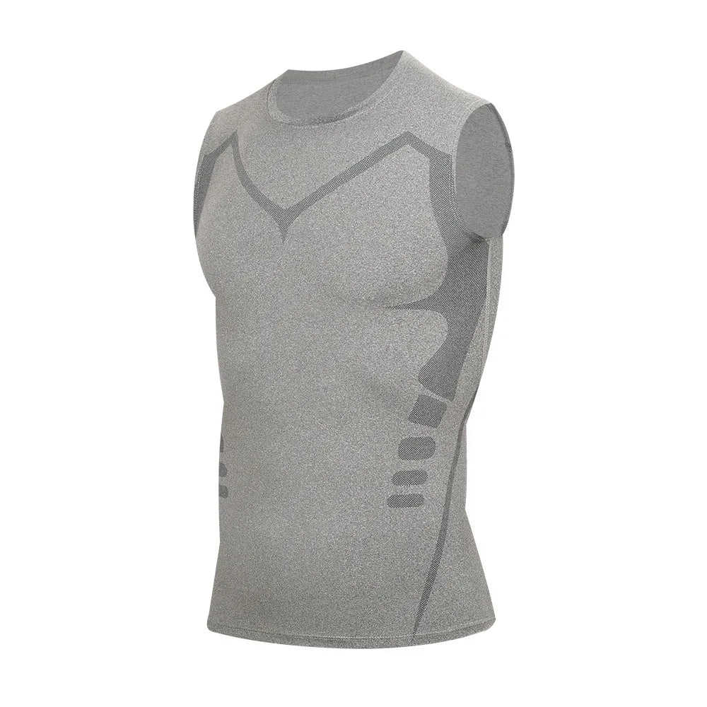 Men Compression Sportswear Standard Length – Quick Dry Gym Tee Men