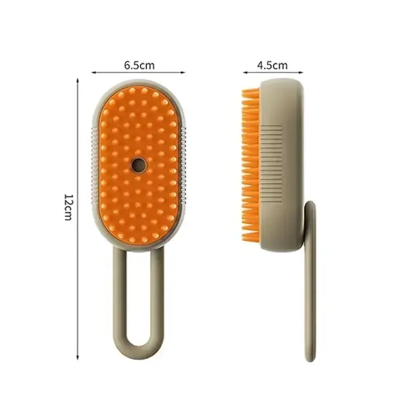 Electric Pet Brush – 3-in-1 Grooming Tool for Cats & Dogs