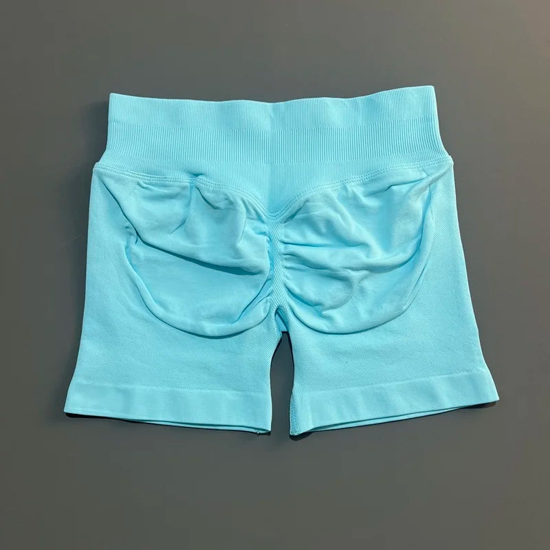 Sports Shorts Seamless 4.5" Low Waist – Scrunch Workout Fitness