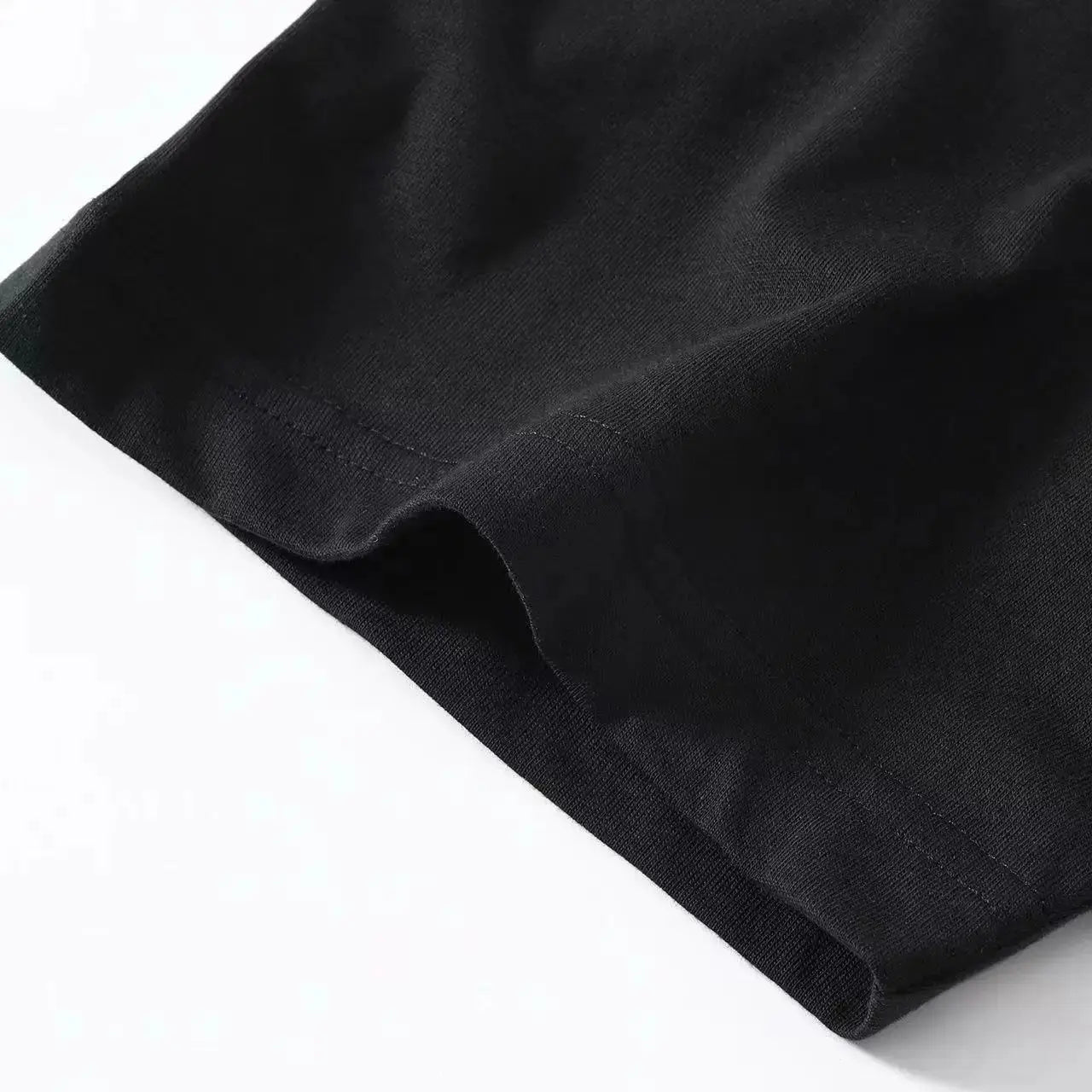 Classic Y2K Gothic Style T-shirt Print Oversized T Shirt High Street Shirts Gothic Round Neck Cotton Tops New Mens