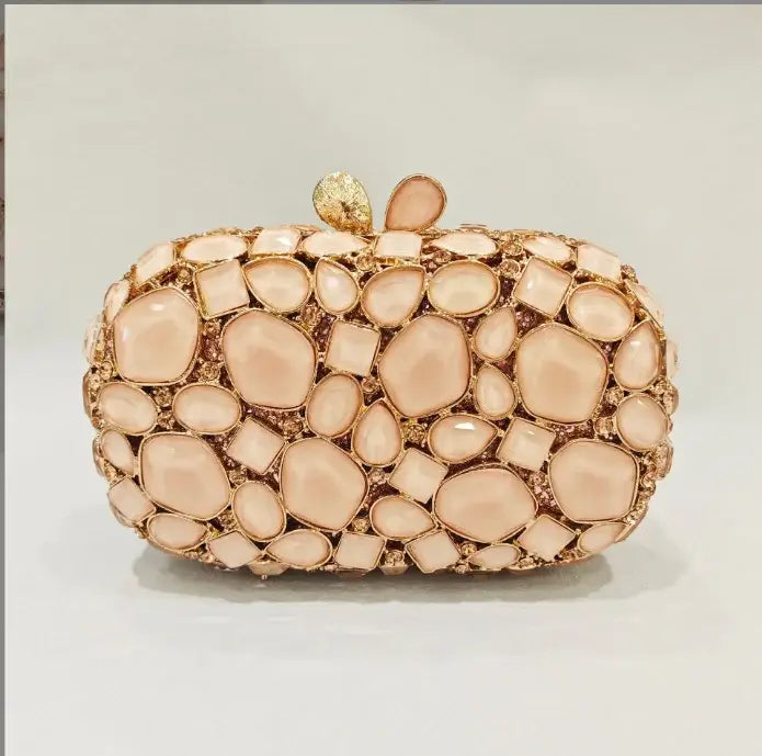 Crystal Evening Bag: Luxury Diamond Party Clutch for Weddings & Events