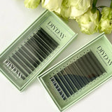 W Shape Eyelashes Extensions Soft Premade Fan Shaped Bloom Natural Style