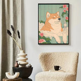 Cat in Bathtub Diamond Painting Square Round Kit Retro Home Decor