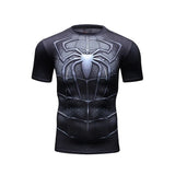 Funny Spider Short Sleeve Tops 3D Printed Unisex Cosplay Style