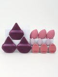 12-Piece All-Purpose Makeup Sponge Set Multi-Size Professional Blending