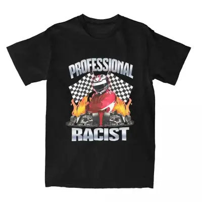 Professional Certified Racing Meme T-Shirt in Unisex Cotton Design