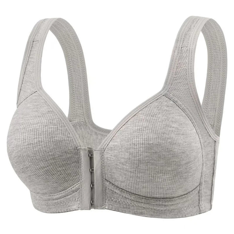 Fallsweet Wire Free Brassiere Seamless Solid Push Up Mold Cup Bralette