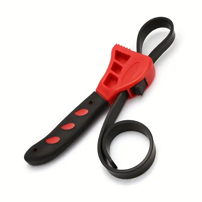 6-Inch Adjustable Chain Strap Belt Wrench Oil Filter Puller Tool