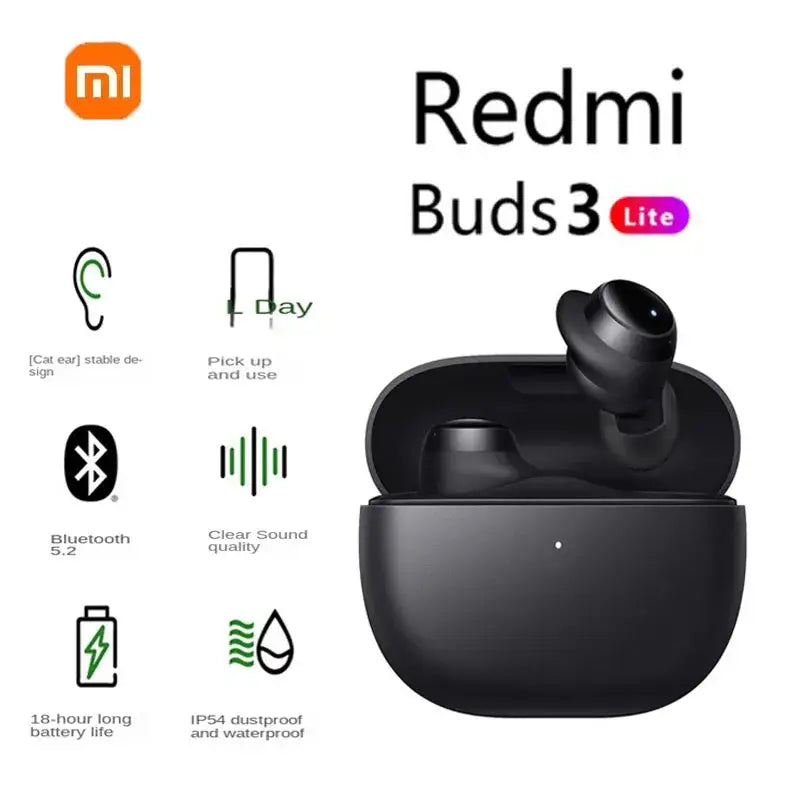 Xiaomi Redmi Buds 3 Lite TWS Bluetooth Earbuds with 18H Battery