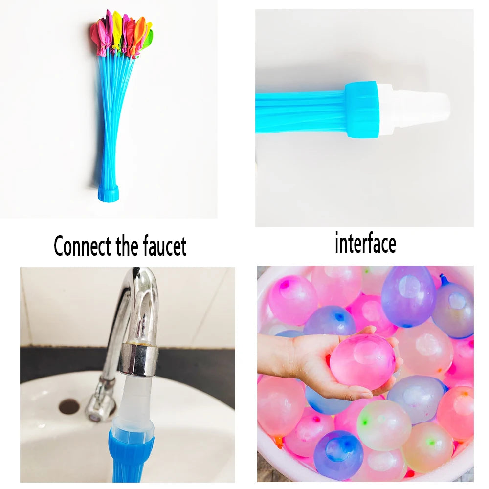 Water Party Balloons Bulk Fast Fill Set for Summer Entertainment