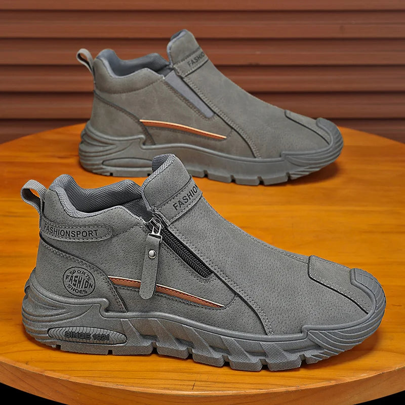 CountrysideMap Hiking Shoes Breathable Material Trendy Outdoor Fashion