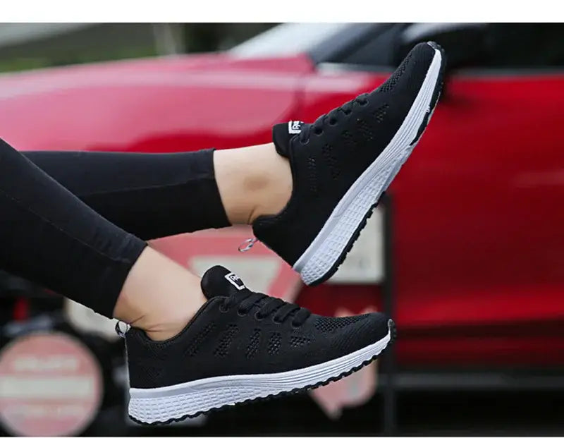 Women’s Casual Mesh Sneakers for Breathable Walking and Gym