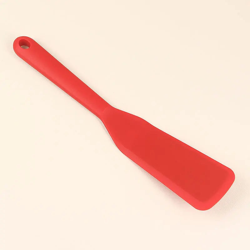 Silicone Frying Shovel Kitchen Tool 7 Color Nonstick Egg Pancake Turner