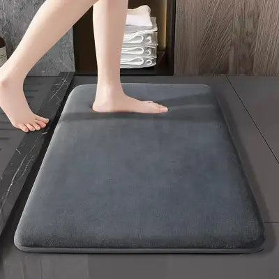 Super Absorbent Floor Mat - Anti-Slip Coral Velvet Bath & Door Mat