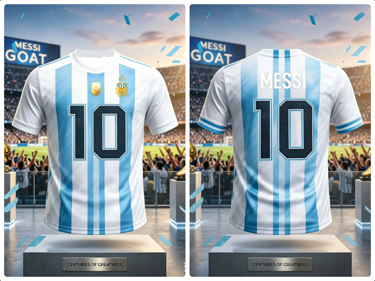Kids Messi #10 Soccer Jersey Breathable Quick Dry Training Uniform