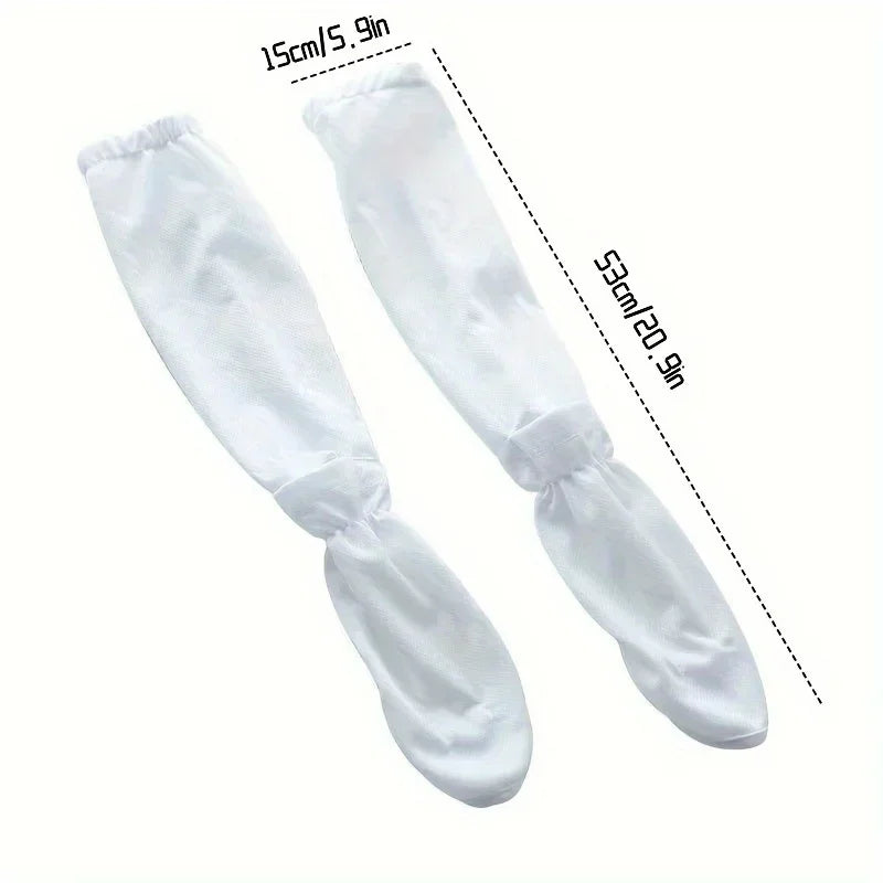 Sun Protection Cooling Arm Sleeves Loose Fit UV Driving and Cycling Wear