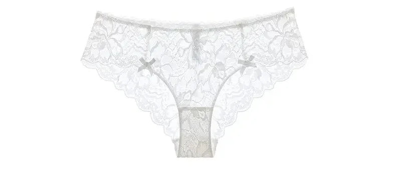 French Romantic Lace Bra Style Mold Cup Slim Push Up Underwear Set