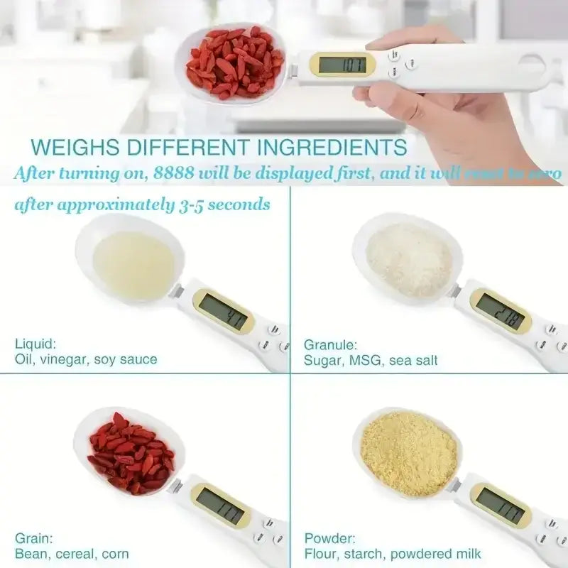 500g Digital Measuring Spoon Scale for Precise Kitchen Measurements