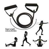 Strength Training Resistance Bands with Handles – Portable Home Gym