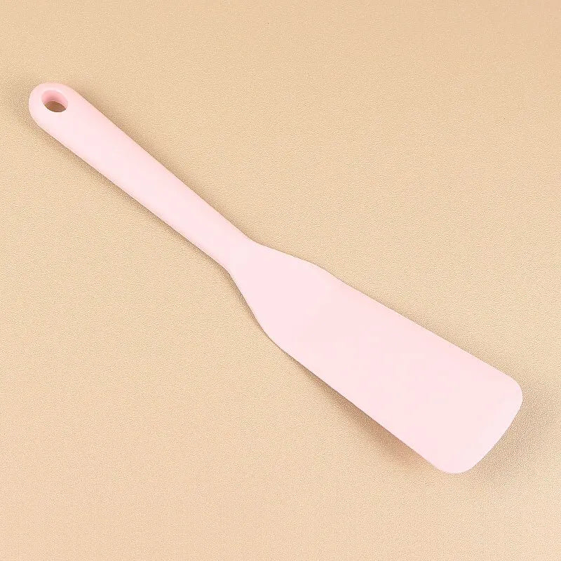 Silicone Frying Shovel Kitchen Tool 7 Color Nonstick Egg Pancake Turner