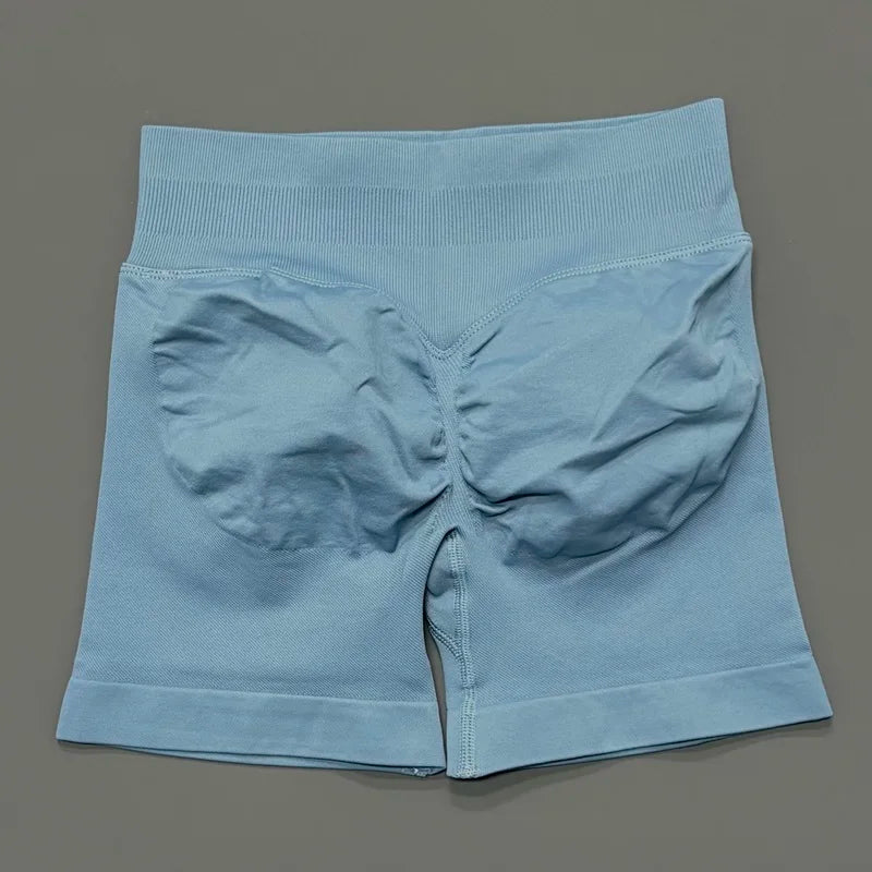 Sports Shorts Seamless 4.5" Low Waist – Scrunch Workout Fitness