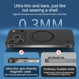 Magnetic Frameless Phone Case Hard PC Matte – Ultra Thin Borderless Style