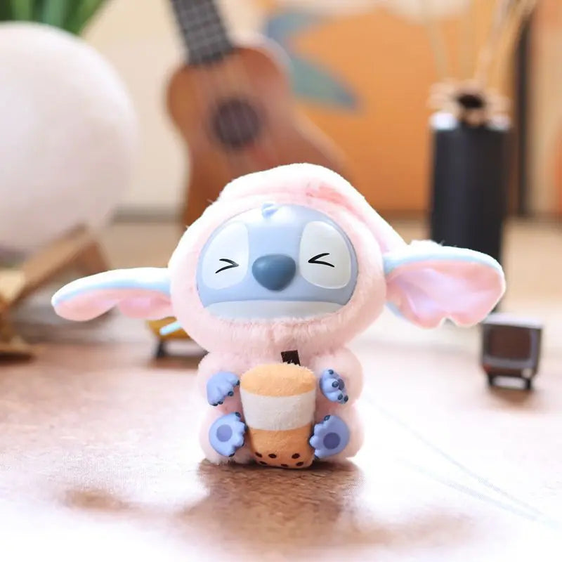 Disney Stitch Vinyl Plush Blind Box Pendant Sleepy Series Dolls