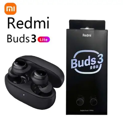 Xiaomi Redmi Buds 3 Lite TWS Bluetooth Earbuds with 18H Battery - black