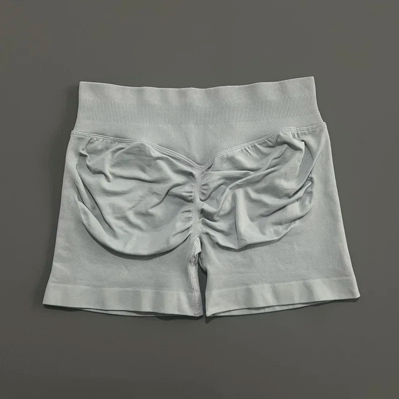 Sports Shorts Seamless 4.5" Low Waist – Scrunch Workout Fitness