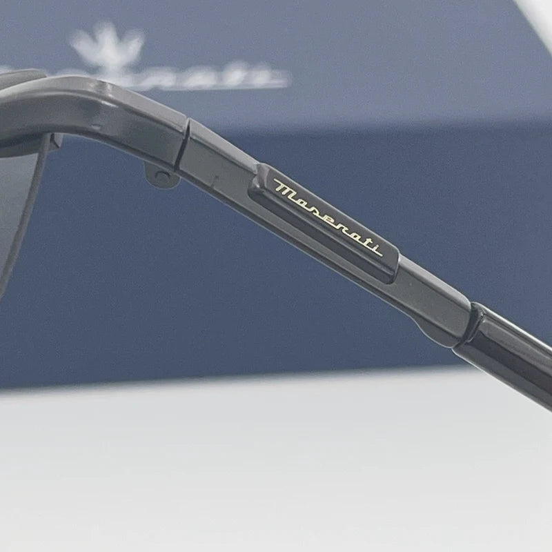 Maserati UV400 Polarized Sunglasses Classic Fashion Driving Glasses