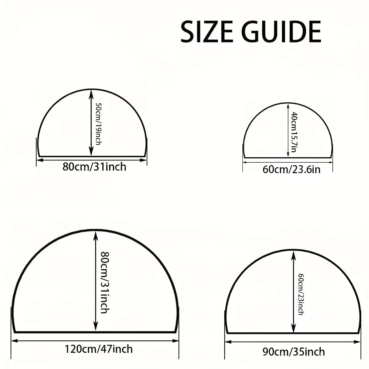 Semi-circular entryway door mat for any applicable scene