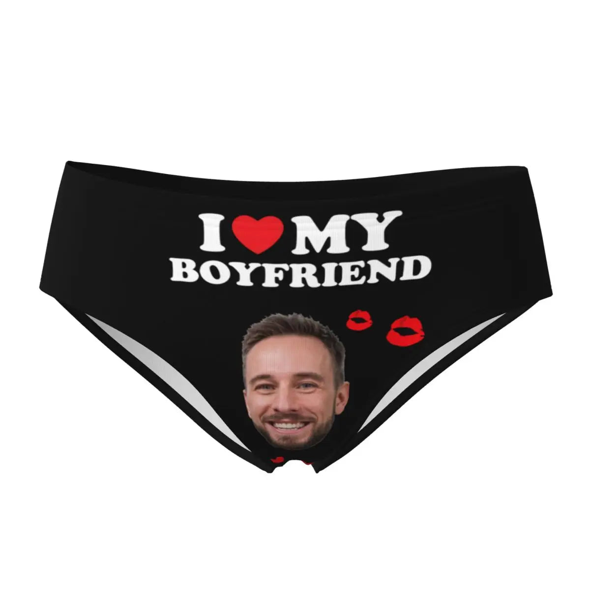 Custom Photo Briefs Panties S-4XL Breathable Personalized Gift
