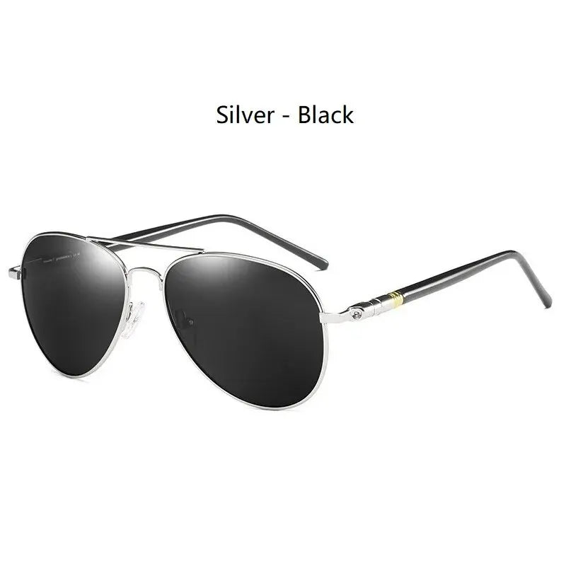 Luxury Pilot Eyewear Metal UV400 Protection Fashion Driving Sunglasses
