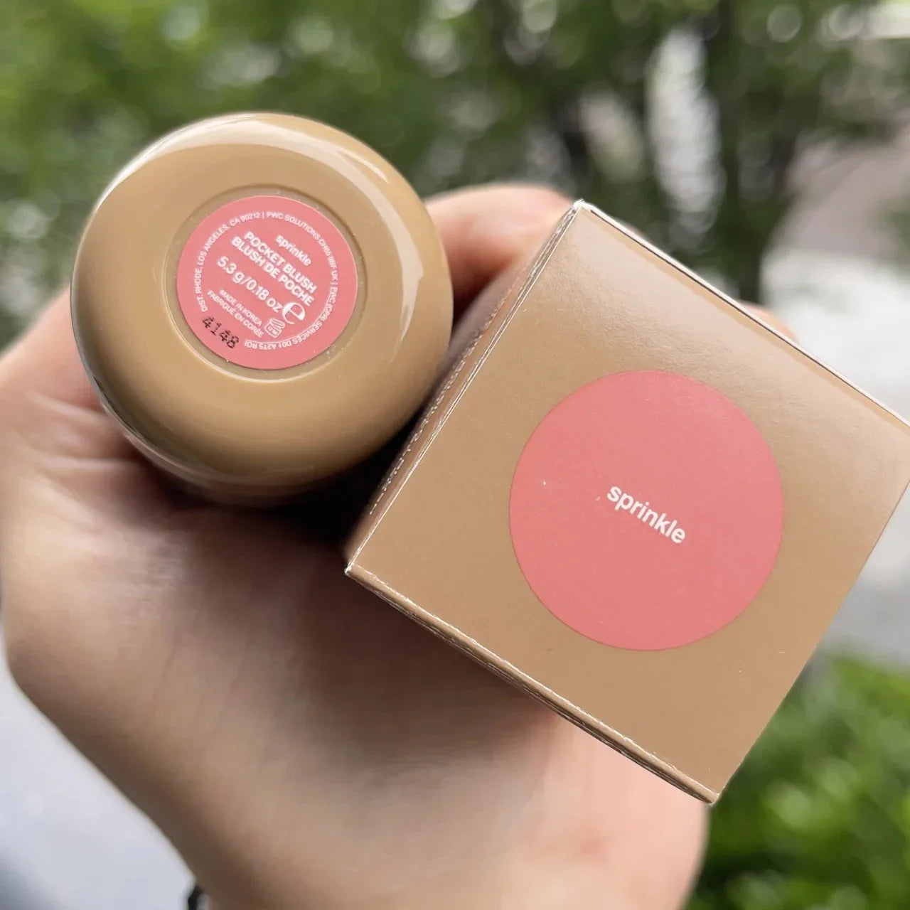 Rhod Lip and Cheek Hydrating Stick Natural Rouge Cream Blush Stick