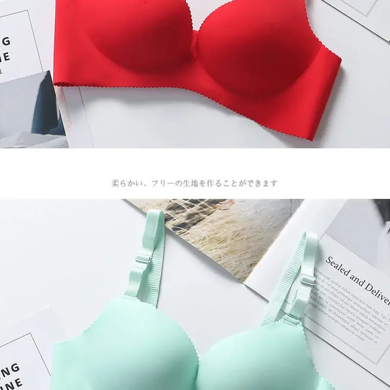 Seamless Push-Up Bras - Best Wireless Bras for Comfort & Style