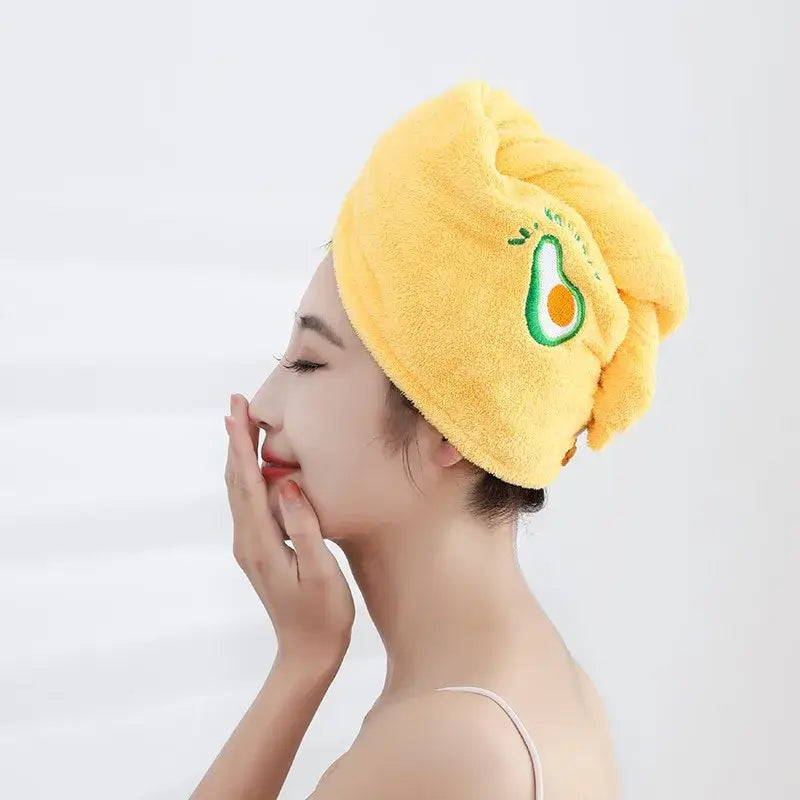 Women’s Soft Microfiber Towel and Quick Drying Hair Turban