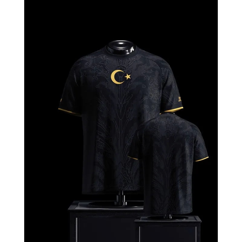 2026 Turkey Football Jersey Breathable Floral Soccer Tee