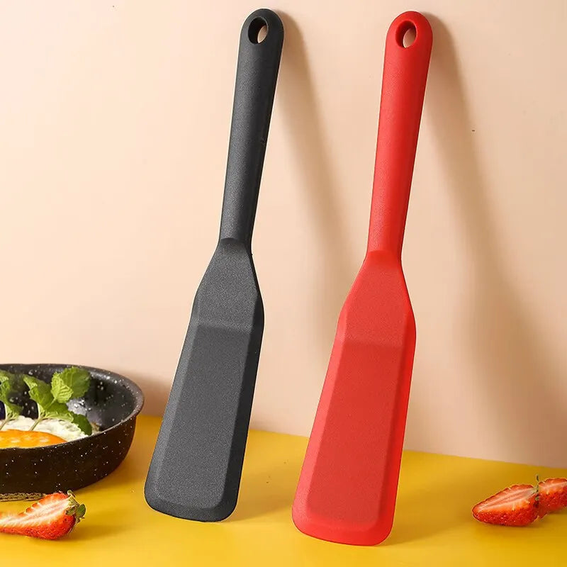 Silicone Frying Shovel Kitchen Tool 7 Color Nonstick Egg Pancake Turner