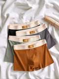 Premium Cotton Men's Boxer Briefs Soft Breathable Sport Style