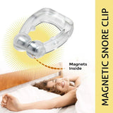 Magnetic Anti Snore Nose Clip Silicone Breathe Improve Sleeping Aid