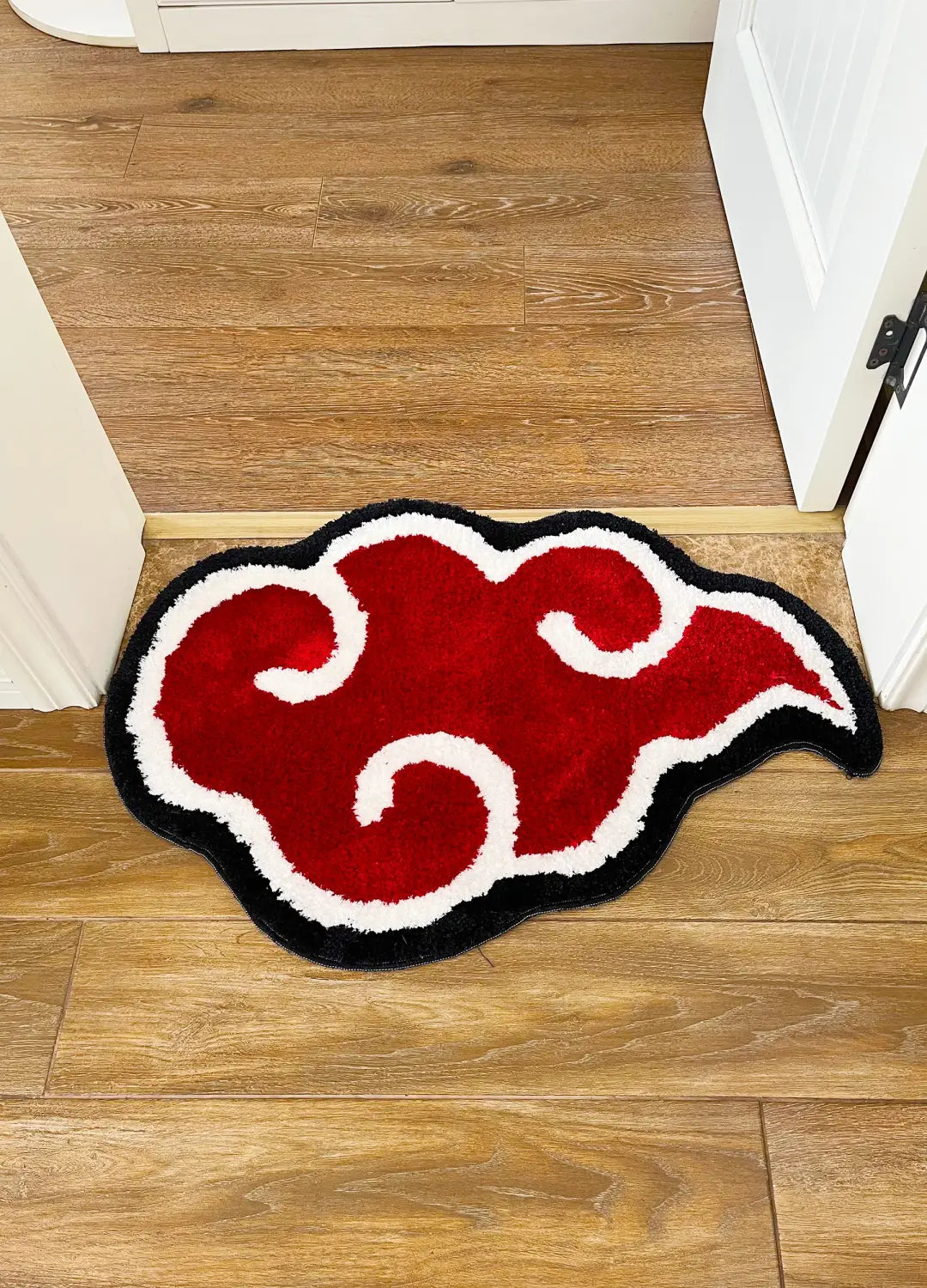 Japanese Anime Red Cloud Rug