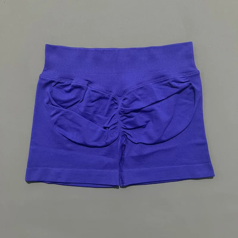 Sports Shorts Seamless 4.5" Low Waist – Scrunch Workout Fitness