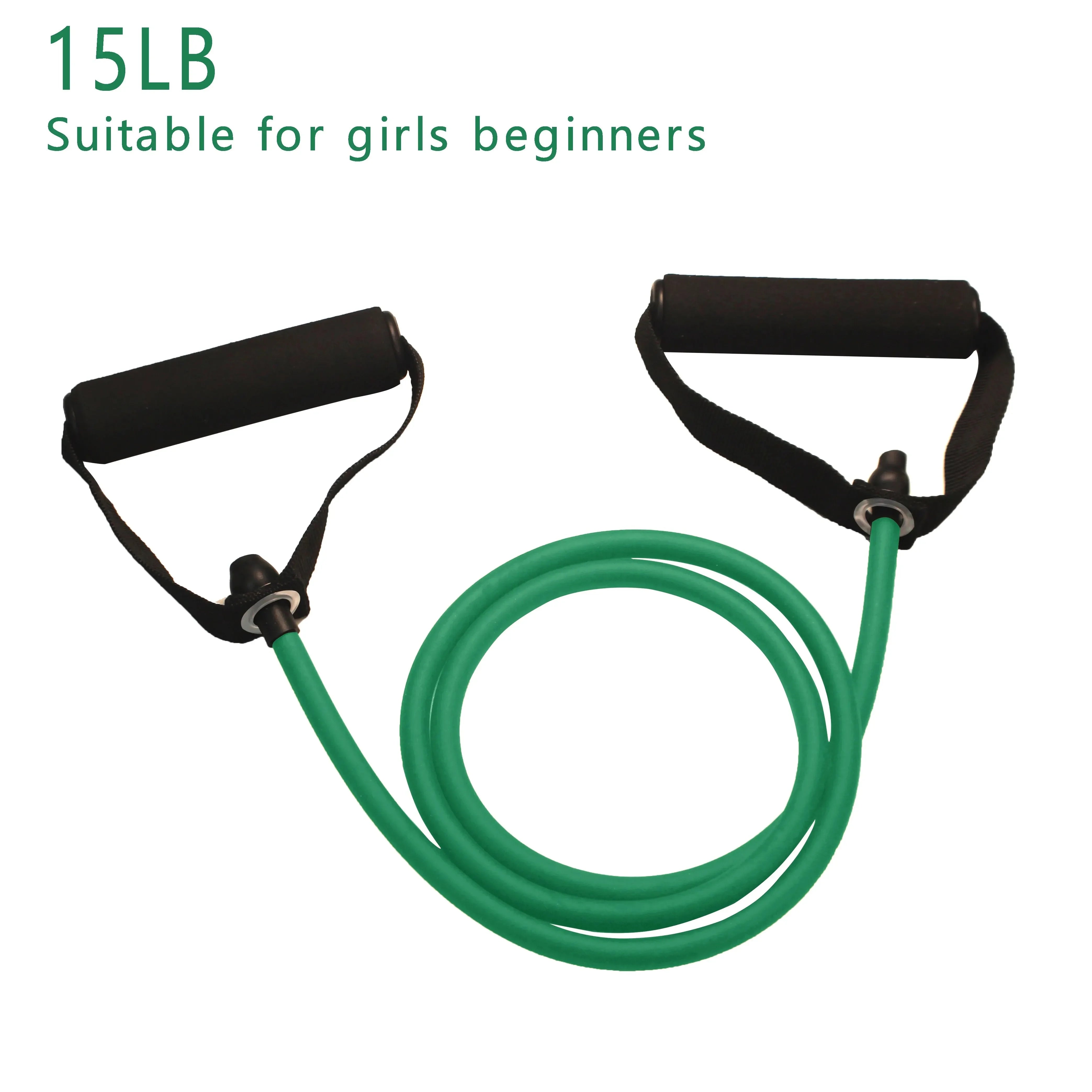 Strength Training Resistance Bands with Handles – Portable Home Gym