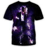 Michael Jackson Harajuku Streetwear Cotton Tee Retro Hip Hop Style